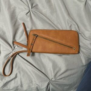 Free people vegan leather wallet
